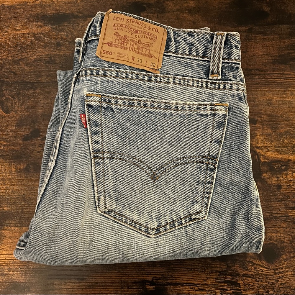 Levi’s 550 Relaxed Fit Tapered Leg Jeans